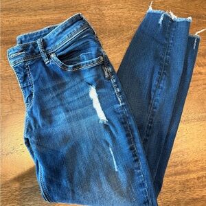 Silver Jeans Dark Blue Cropped Denim